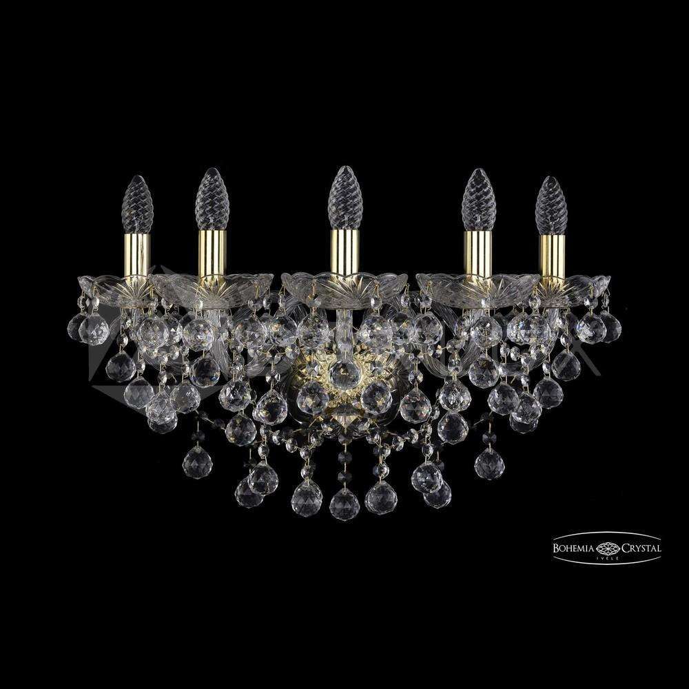 Бра хрустальные 1409B/5/195/XL G Bohemia Ivele Crystal
