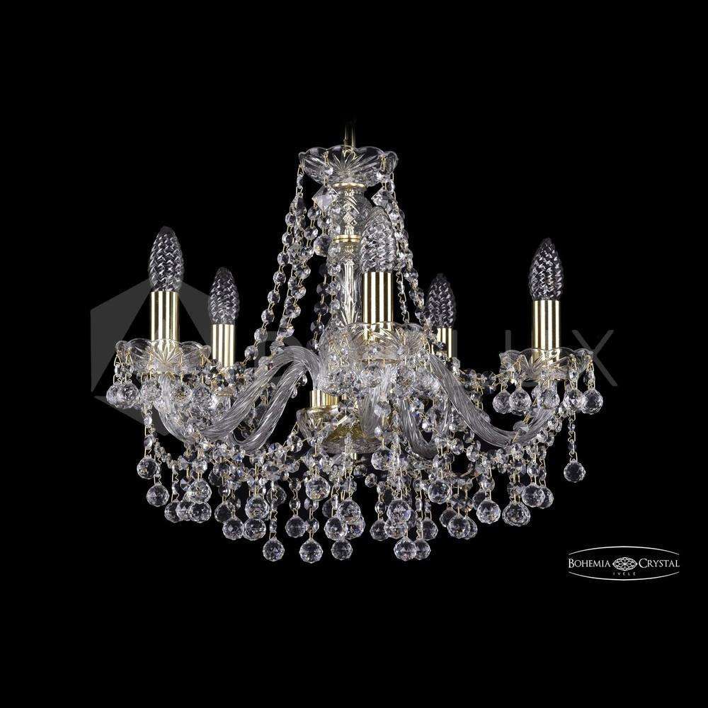 Люстра хрустальная 1409/5/160 G Bohemia Ivele Crystal