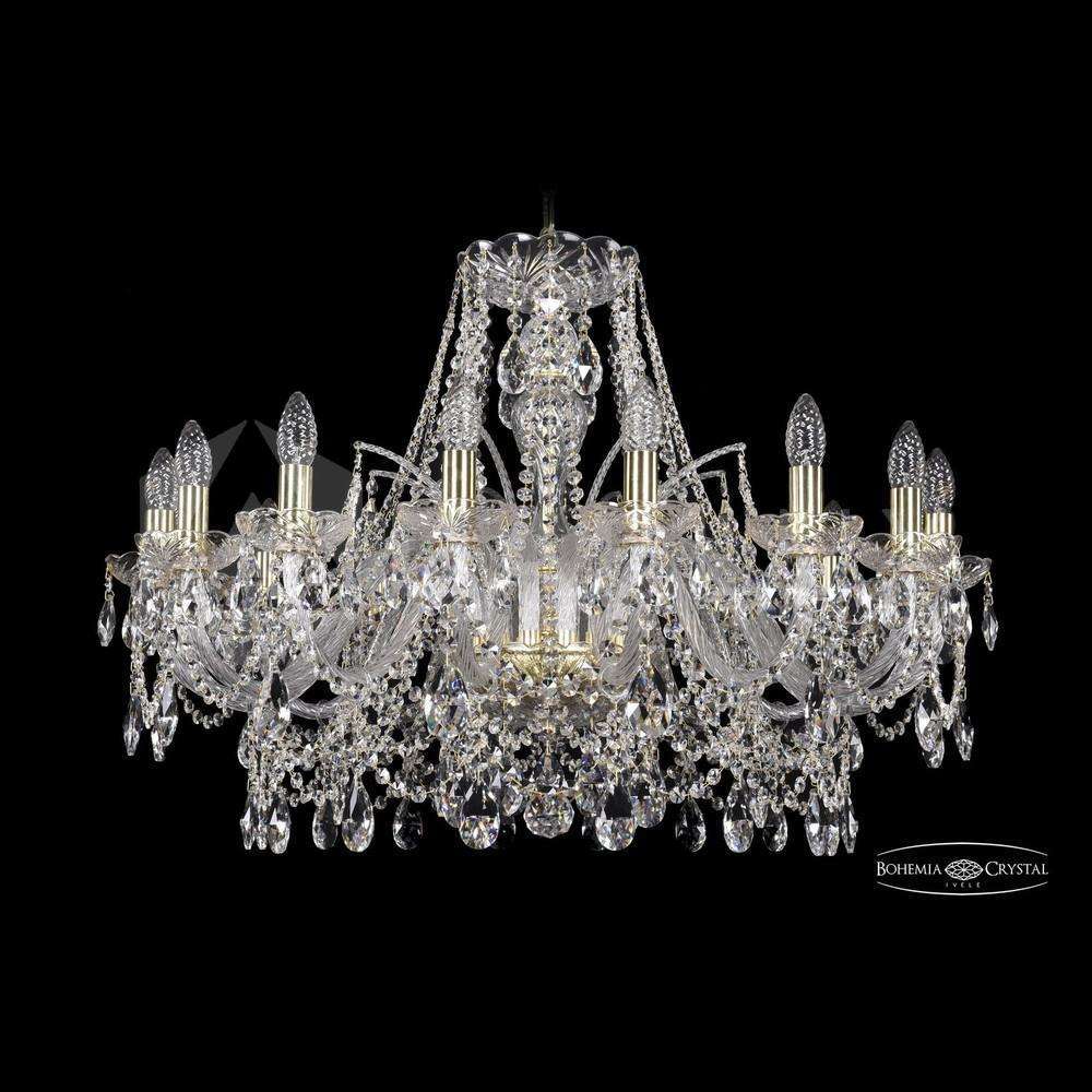 Люстра хрустальная 1411/16/300 G Bohemia Ivele Crystal