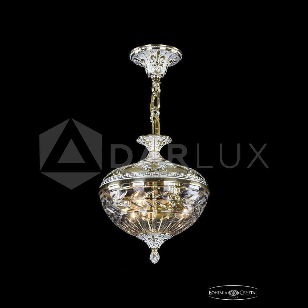 Люстра бронзовая 1773/25 GW Clear/1D Bohemia Ivele Crystal