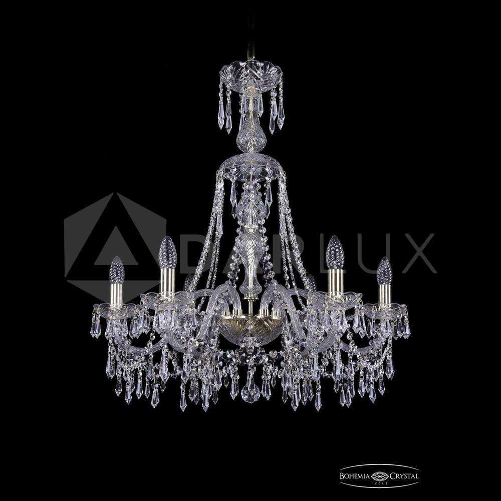 Люстра хрустальная 1403/6/240/XL-75 G Bohemia Ivele Crystal