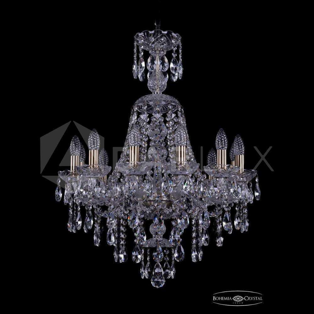 Люстра хрустальная 1415/12/200v/XL-76 Pa Bohemia Ivele Crystal