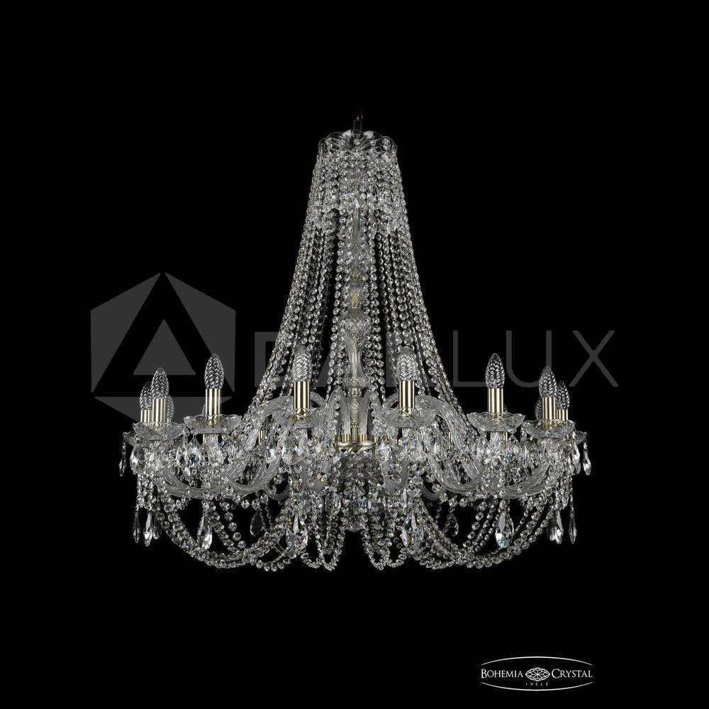 Люстра хрустальная 1406/16/360/h-97 Pa Bohemia Ivele Crystal