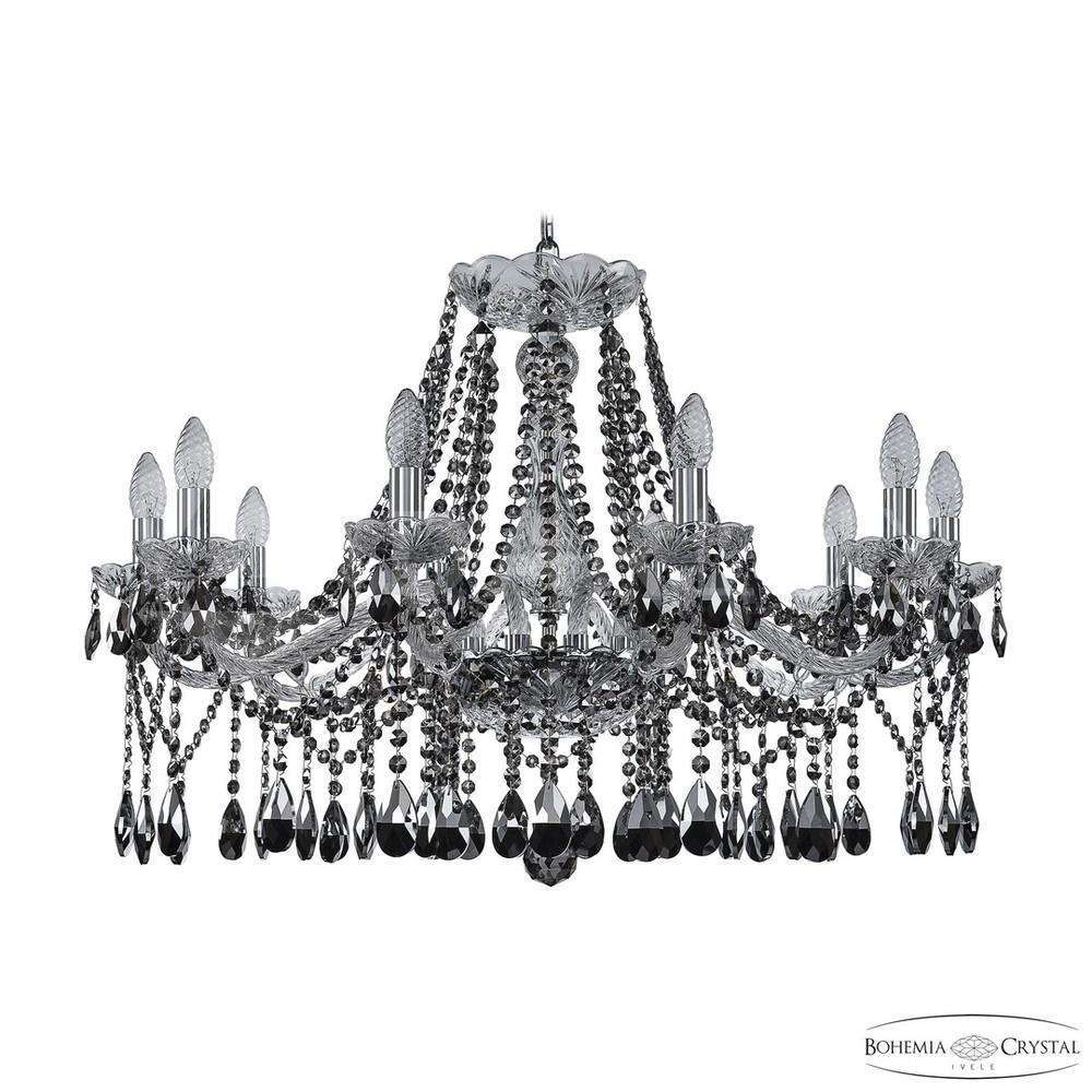 Люстра хрустальная 1413/10/300 Ni R781 Bohemia Ivele Crystal