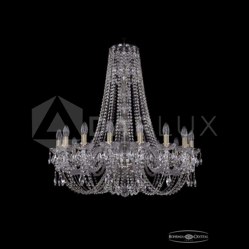 Люстра хрустальная 1406/16/300/h-89 Pa Bohemia Ivele Crystal