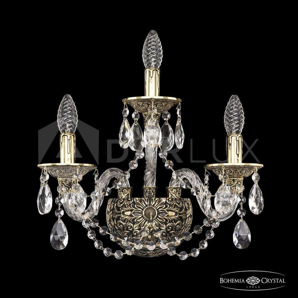 Бра хрустальные 16102B/2+1/141 GB Bohemia Ivele Crystal