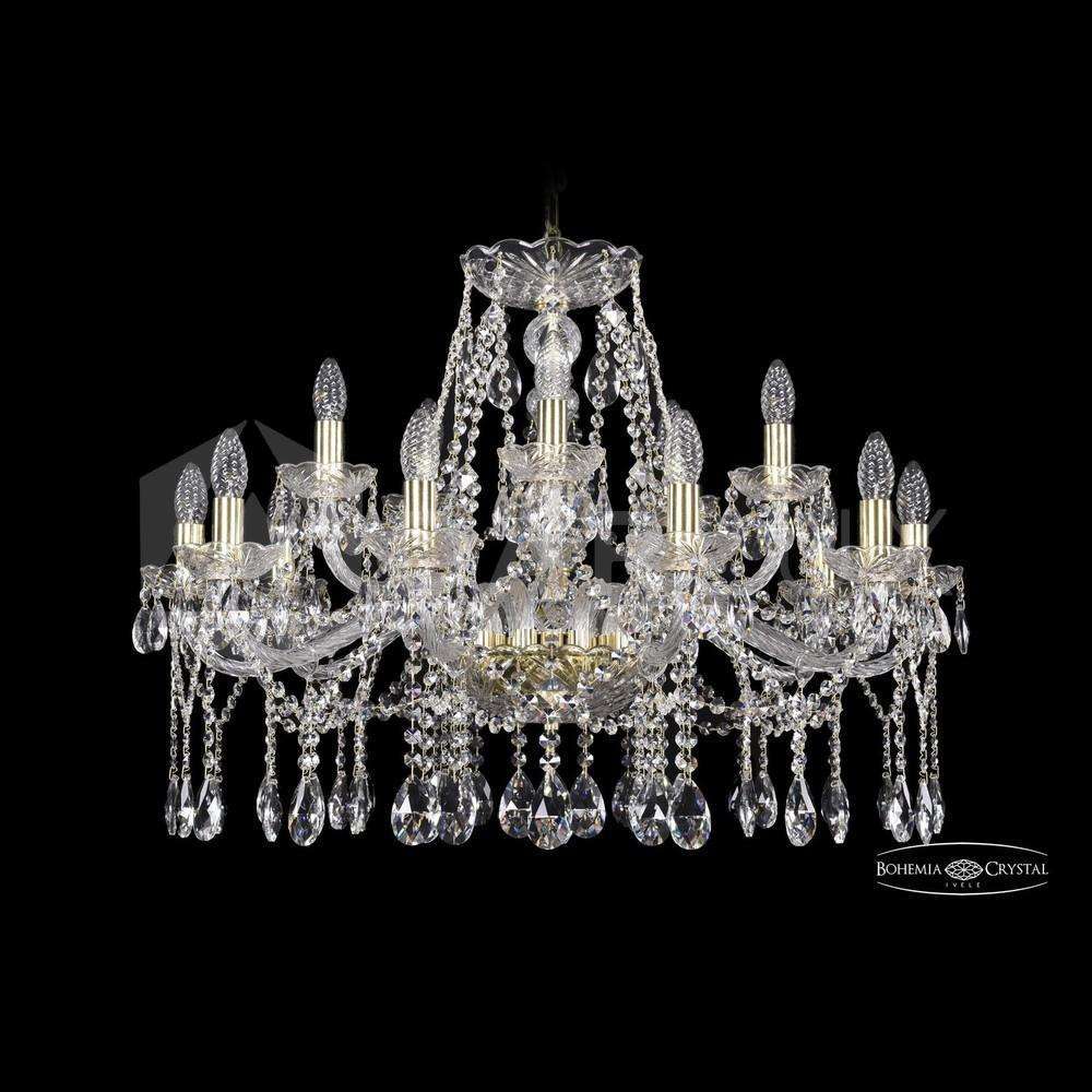 Люстра хрустальная 1413/10+5/300v G Bohemia Ivele Crystal