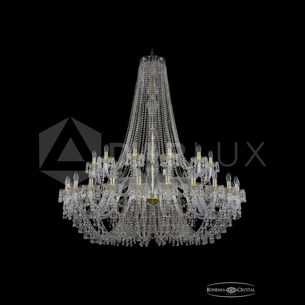 Люстра хрустальная 1410/24+12/530/h-156 G V0300 Bohemia Ivele Crystal