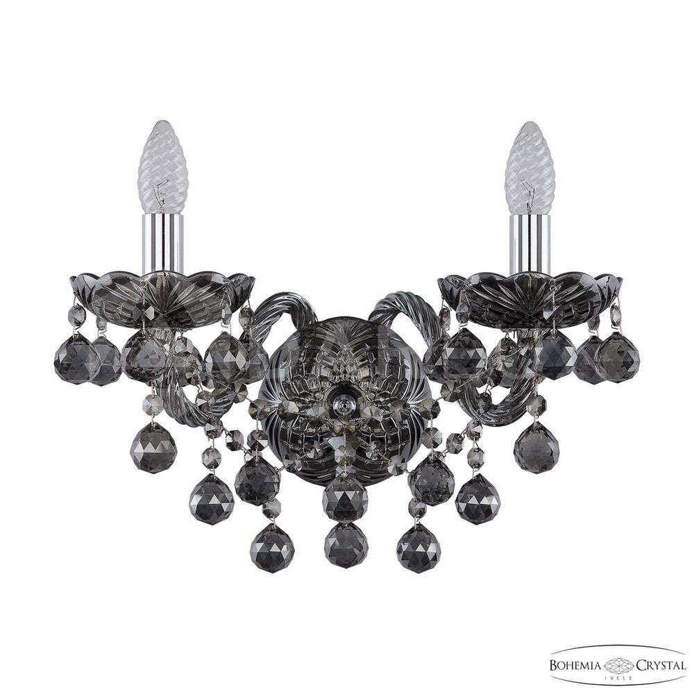 Бра хрустальный 1409B/2/160/XL Ni Balls M731 Bohemia Ivele Crystal