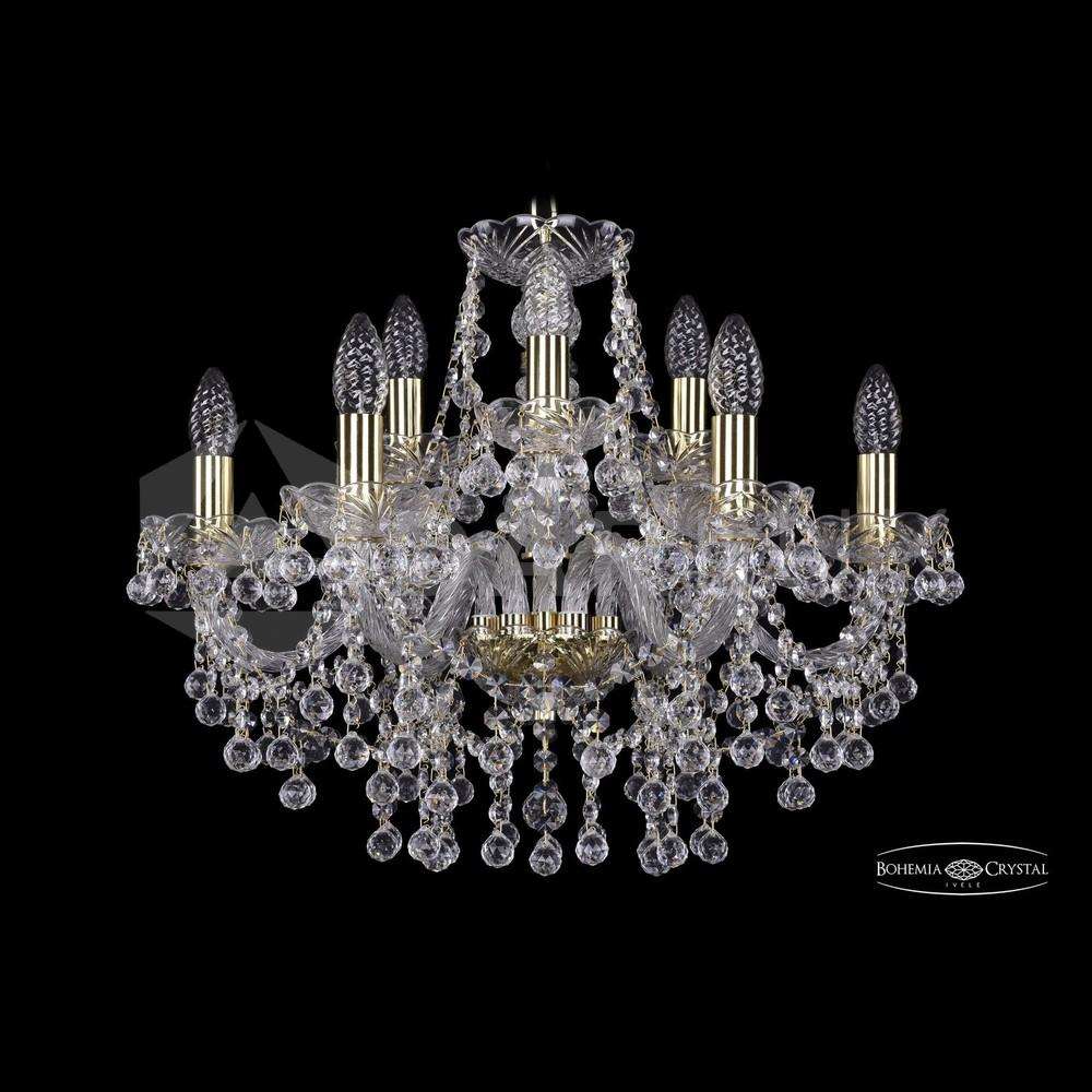 Люстра хрустальная 1409/6+3/195 G Bohemia Ivele Crystal