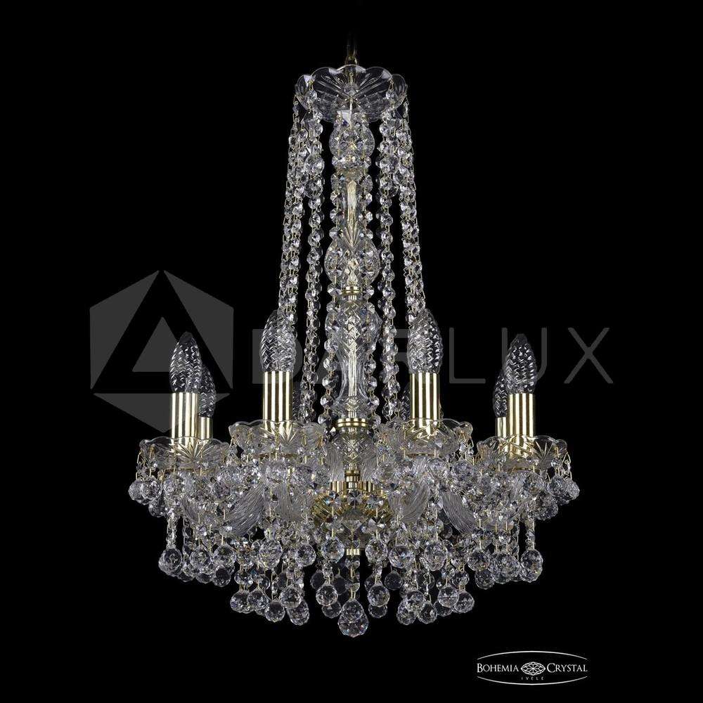 Люстра хрустальная 1409/8/141/h-59 G Bohemia Ivele Crystal