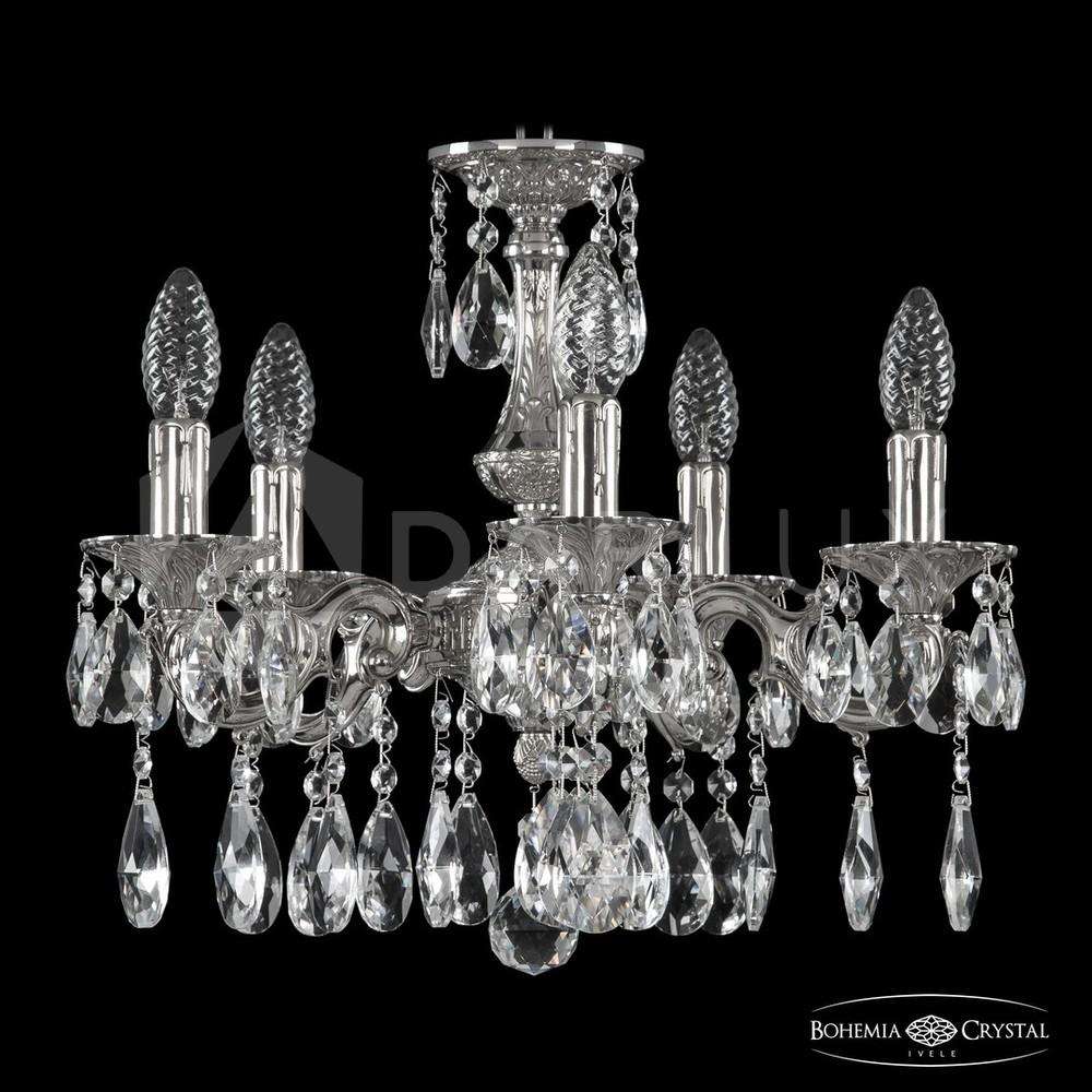 Люстра бронзовая 72101/5/125 A Ni Bohemia Ivele Crystal
