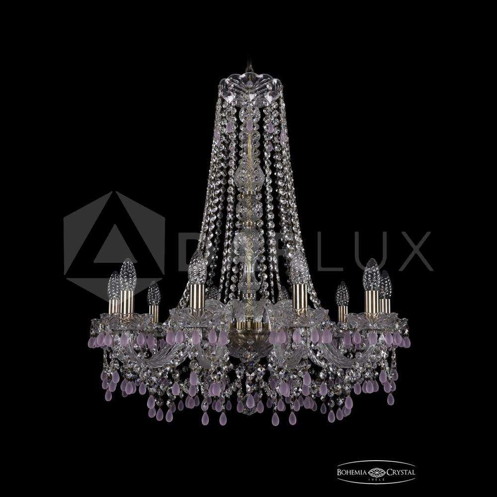 Люстра хрустальная 1410/10/240/h-74 Pa V7010 Bohemia Ivele Crystal