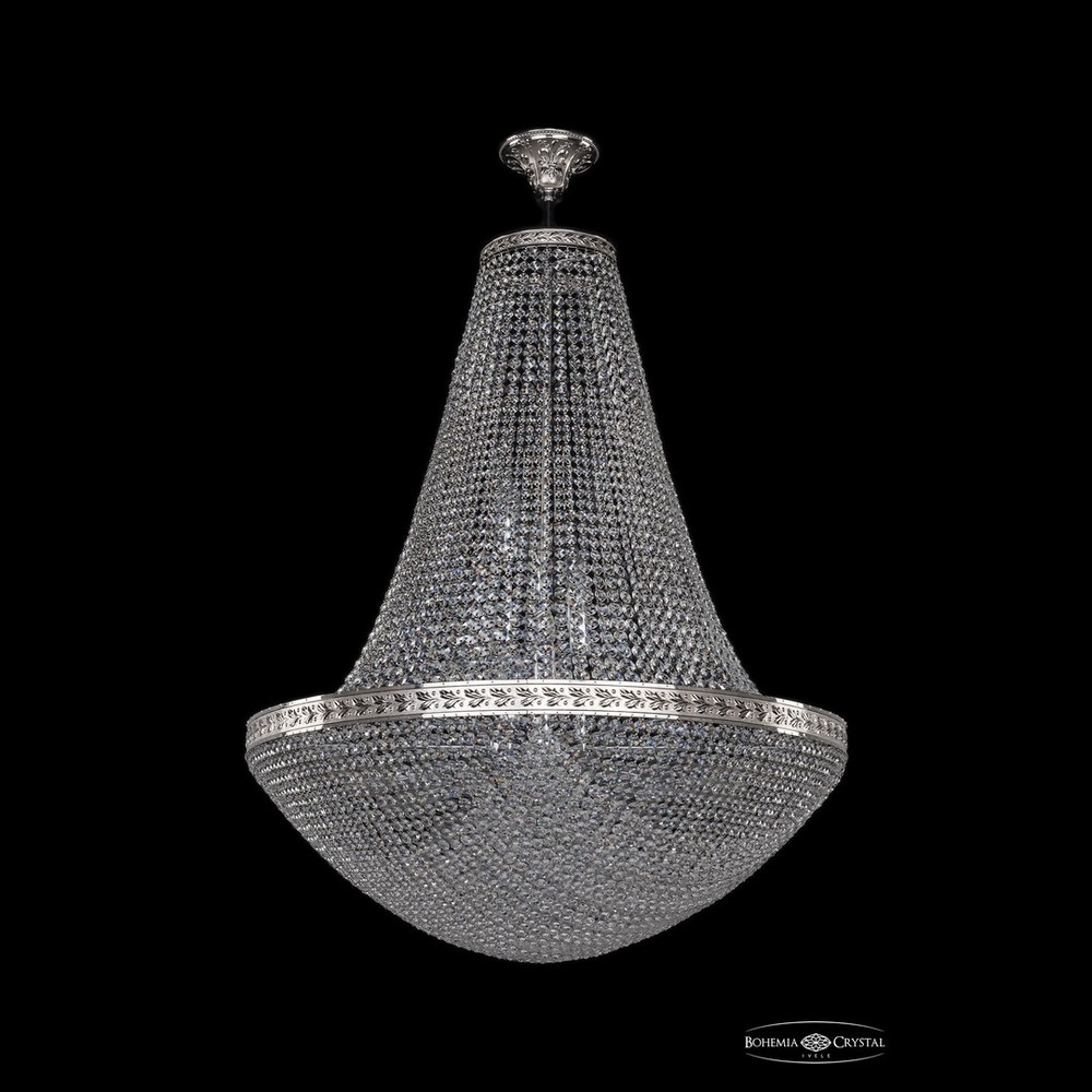 Люстра хрустальная 19321/H2/80IV Ni Bohemia Ivele Crystal