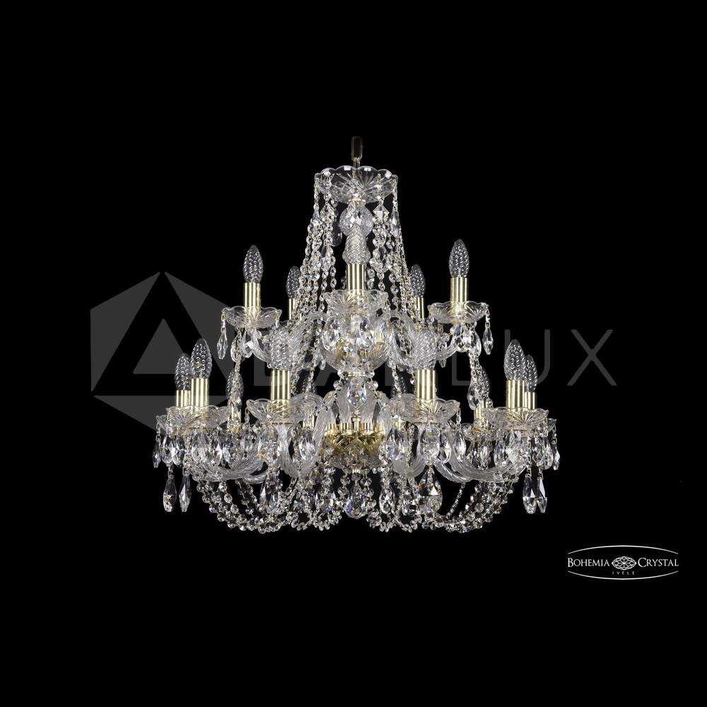 Люстра хрустальная 1406/10+5/240/2d G Bohemia Ivele Crystal