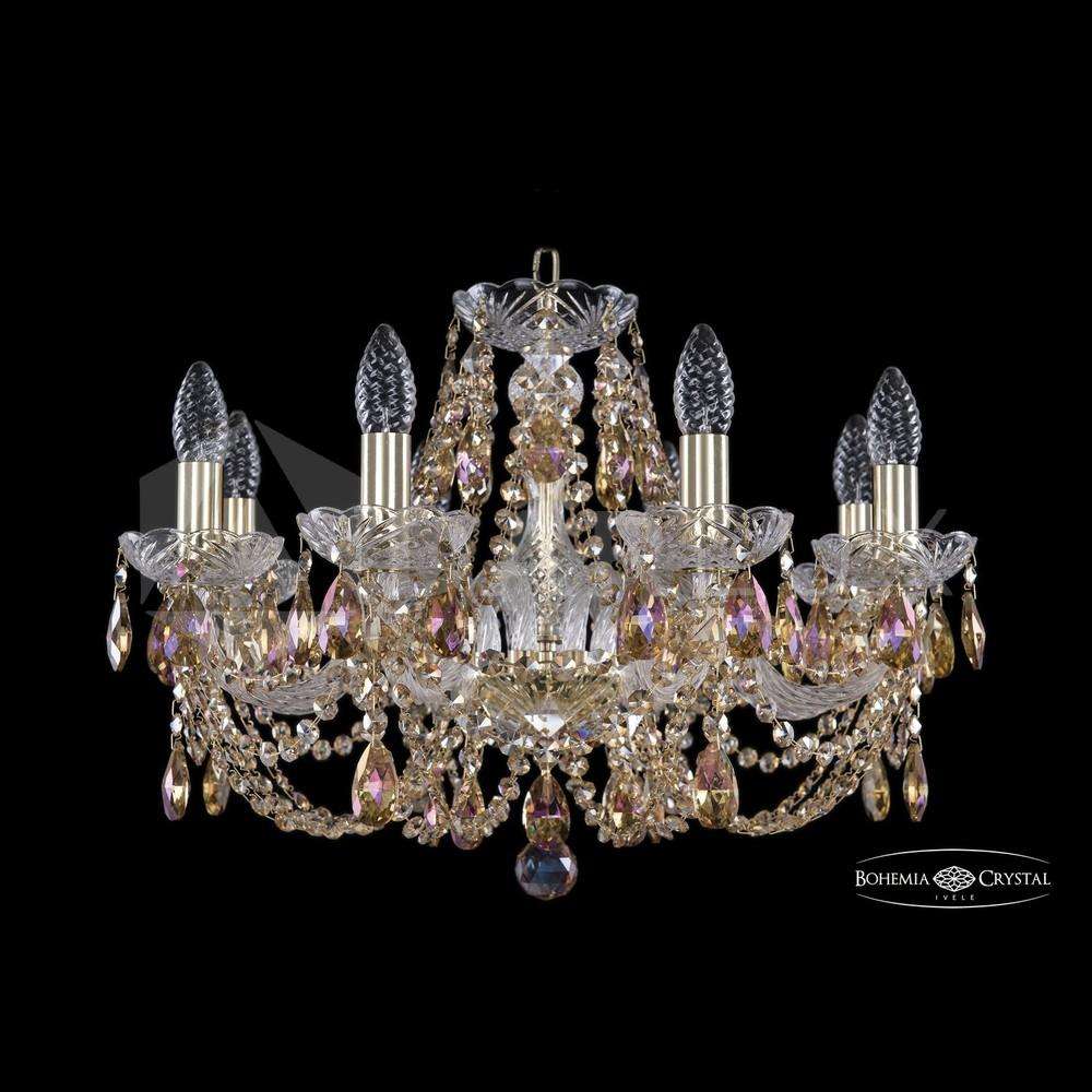 Люстра хрустальная 1406/8/195 G R777 Bohemia Ivele Crystal