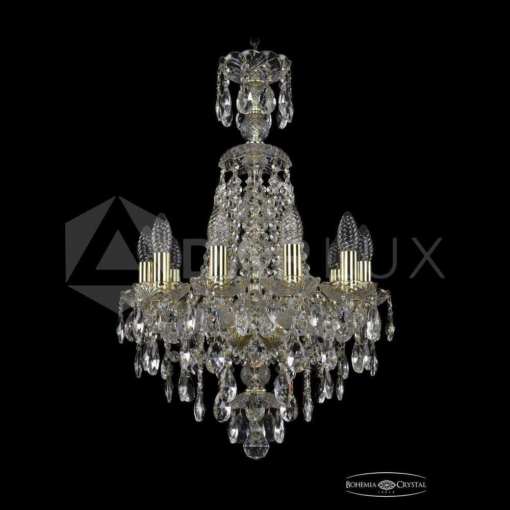 Люстра хрустальная 1415/10/141/XL-66 G Bohemia Ivele Crystal