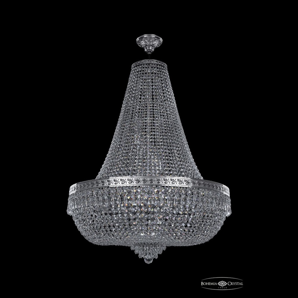 Люстра хрустальная 19271/H2/80IV Ni Bohemia Ivele Crystal