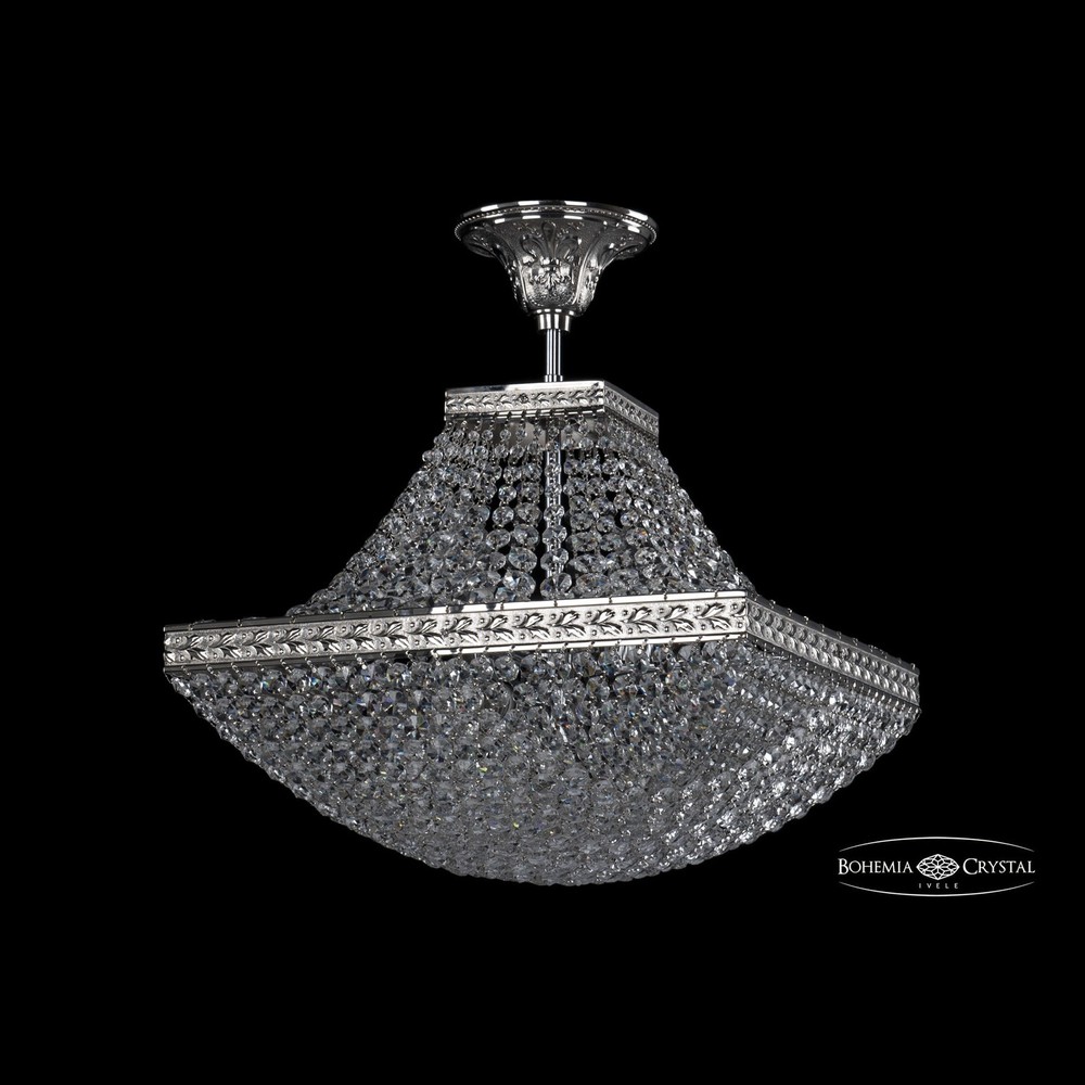 Люстра хрустальная 19322/H1/35IV Ni Bohemia Ivele Crystal