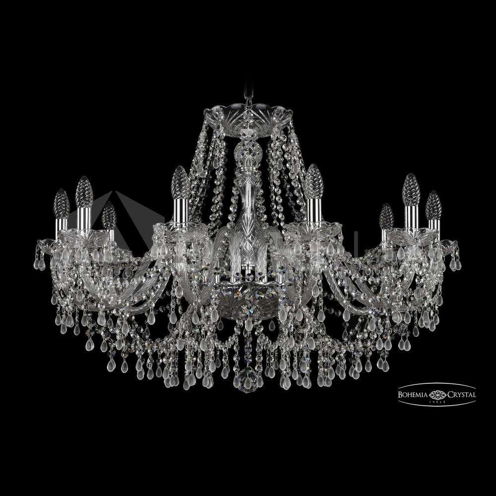Люстра хрустальная 1410/10/300 Ni V0300 Bohemia Ivele Crystal