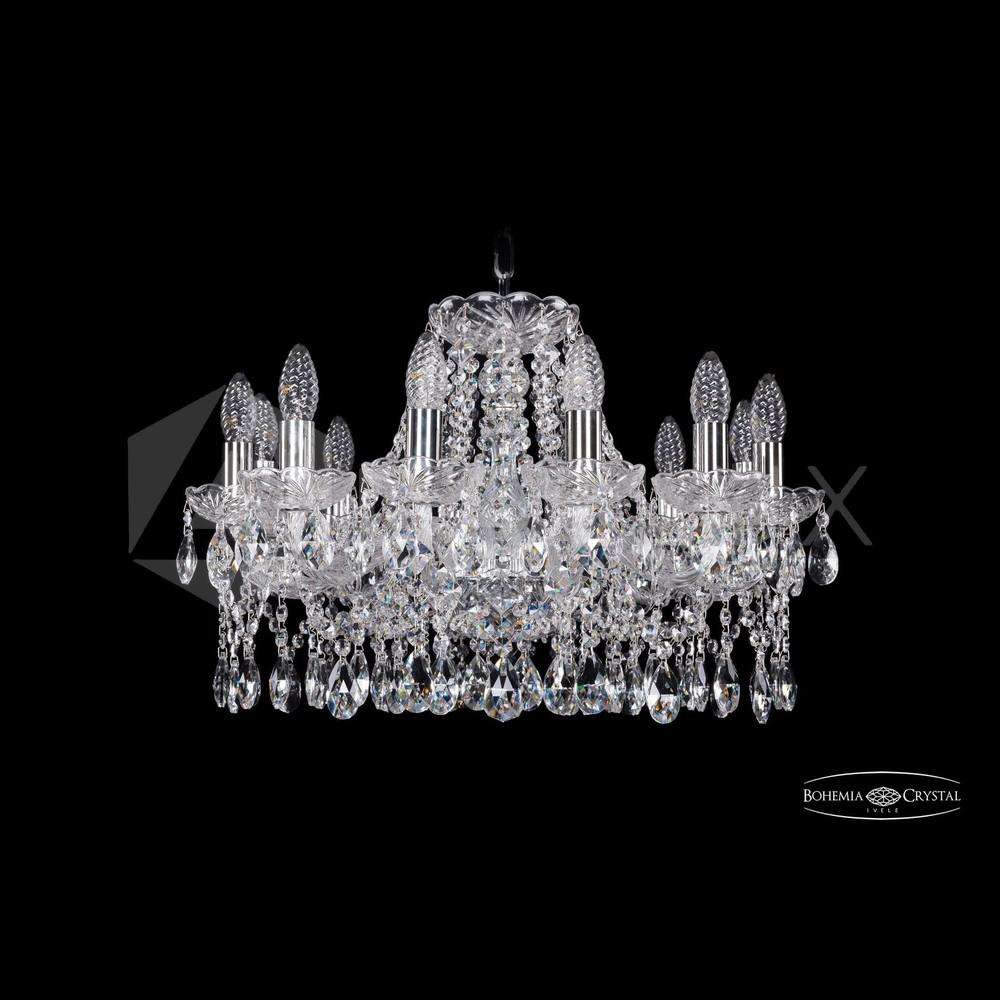 Люстра хрустальная 1413/12/200 Ni Bohemia Ivele Crystal