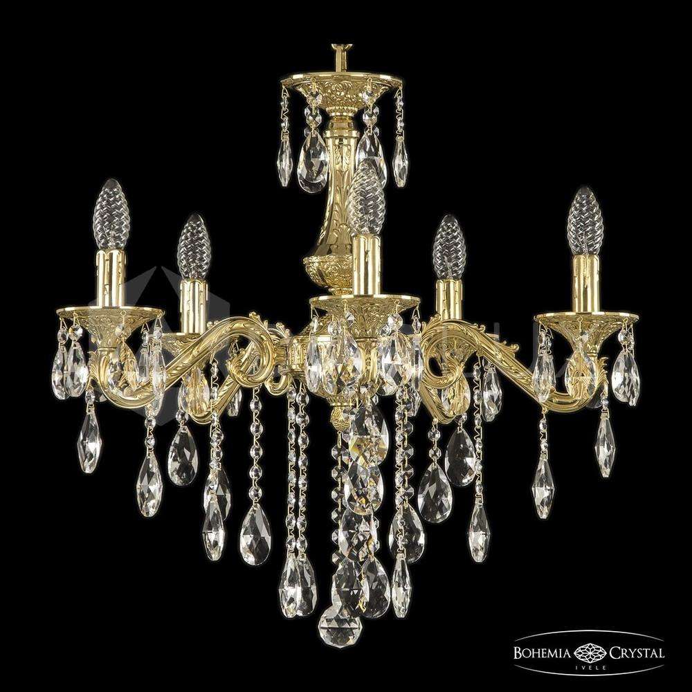 Люстра бронзовая 71102/5/175 B G Bohemia Ivele Crystal
