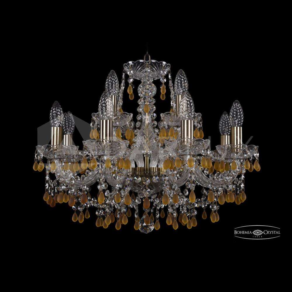 Люстра хрустальная 1410/8+4/195 Pa V1003 Bohemia Ivele Crystal
