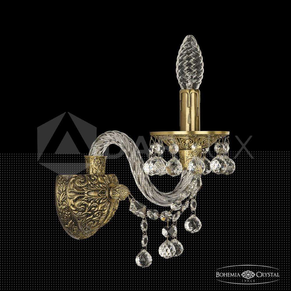 Бра хрустальные 16109B/1/141v FP Bohemia Ivele Crystal