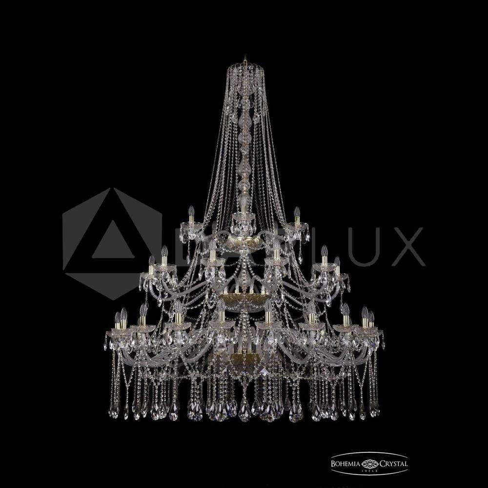 Люстра хрустальная 1413/20+10+5/530/h-201/3d G Bohemia Ivele Crystal