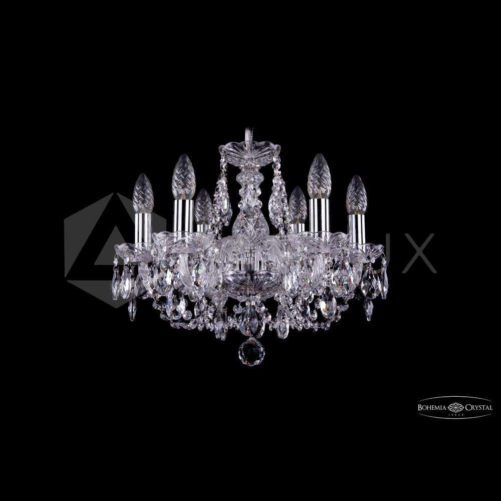 Люстра хрустальная 1406/6/141v Ni Bohemia Ivele Crystal