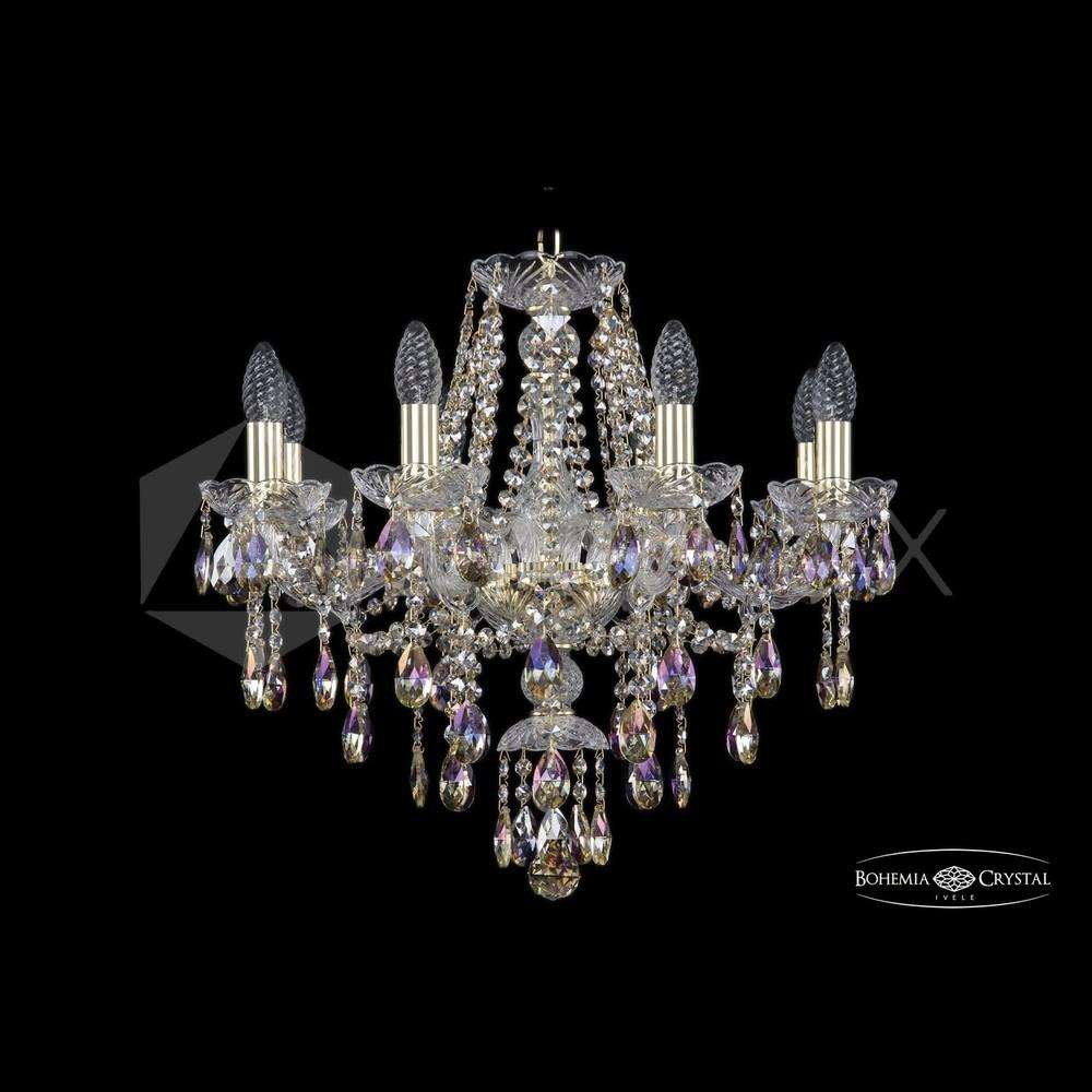 Люстра хрустальная 1415/8/200 G R801 Bohemia Ivele Crystal
