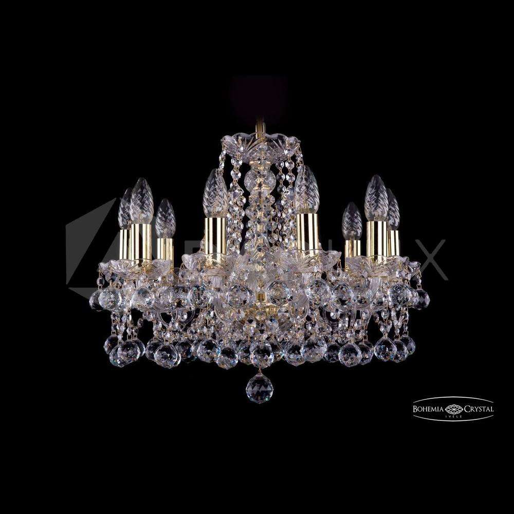 Люстра хрустальная 1413/10/165 G Balls Bohemia Ivele Crystal