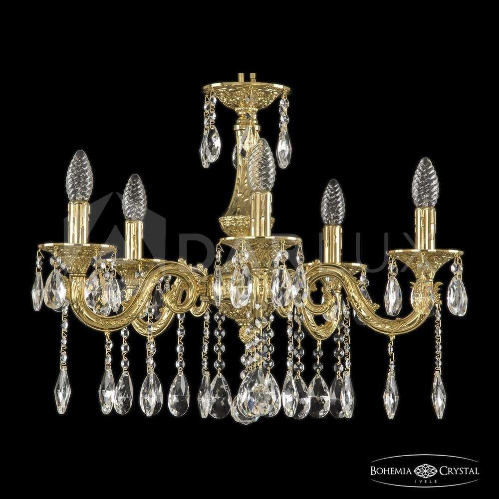 Люстра бронзовая 71101/5/175 A G Bohemia Ivele Crystal