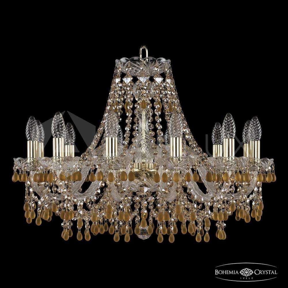 Люстра хрустальная 1410/12/240 G V1003 R721 Bohemia Ivele Crystal