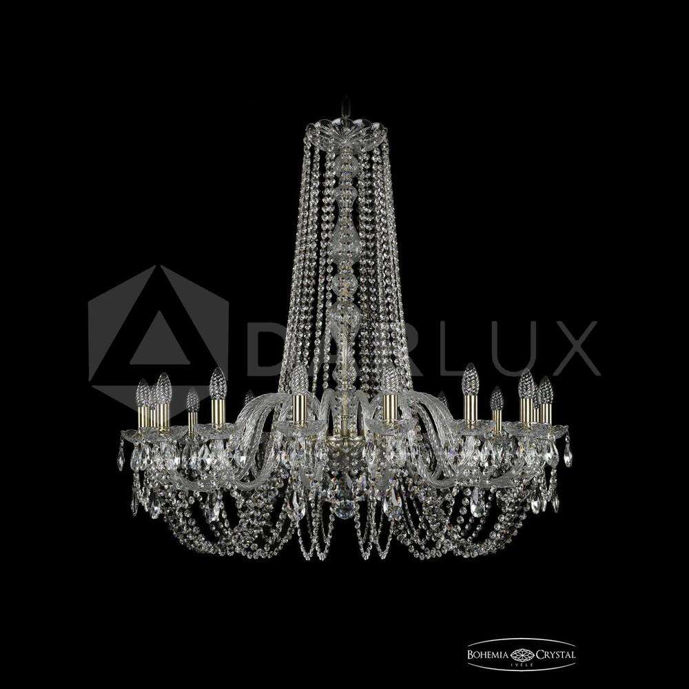 Люстра хрустальная 1402/16/360/h-95 Pa Bohemia Ivele Crystal