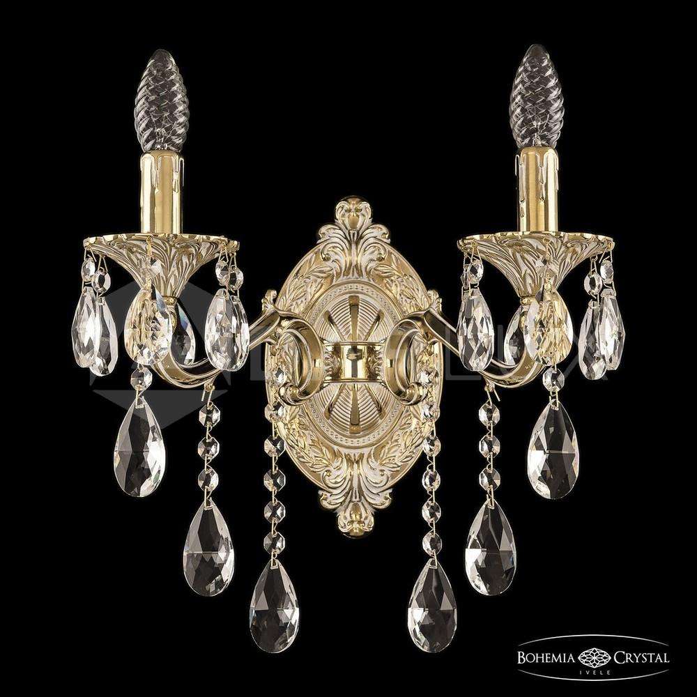 Бра бронзовые 7202B10/2/175/B GW Bohemia Ivele Crystal