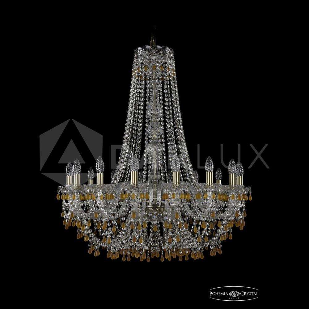 Люстра хрустальная 1410/16/300/h-95 Pa V1003 Bohemia Ivele Crystal