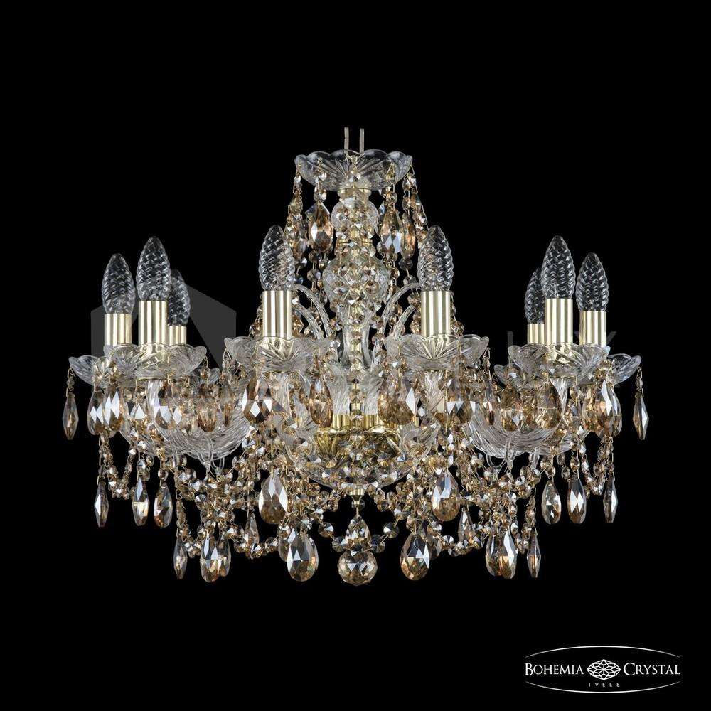 Люстра хрустальная 1411/10/195 G R721 Bohemia Ivele Crystal