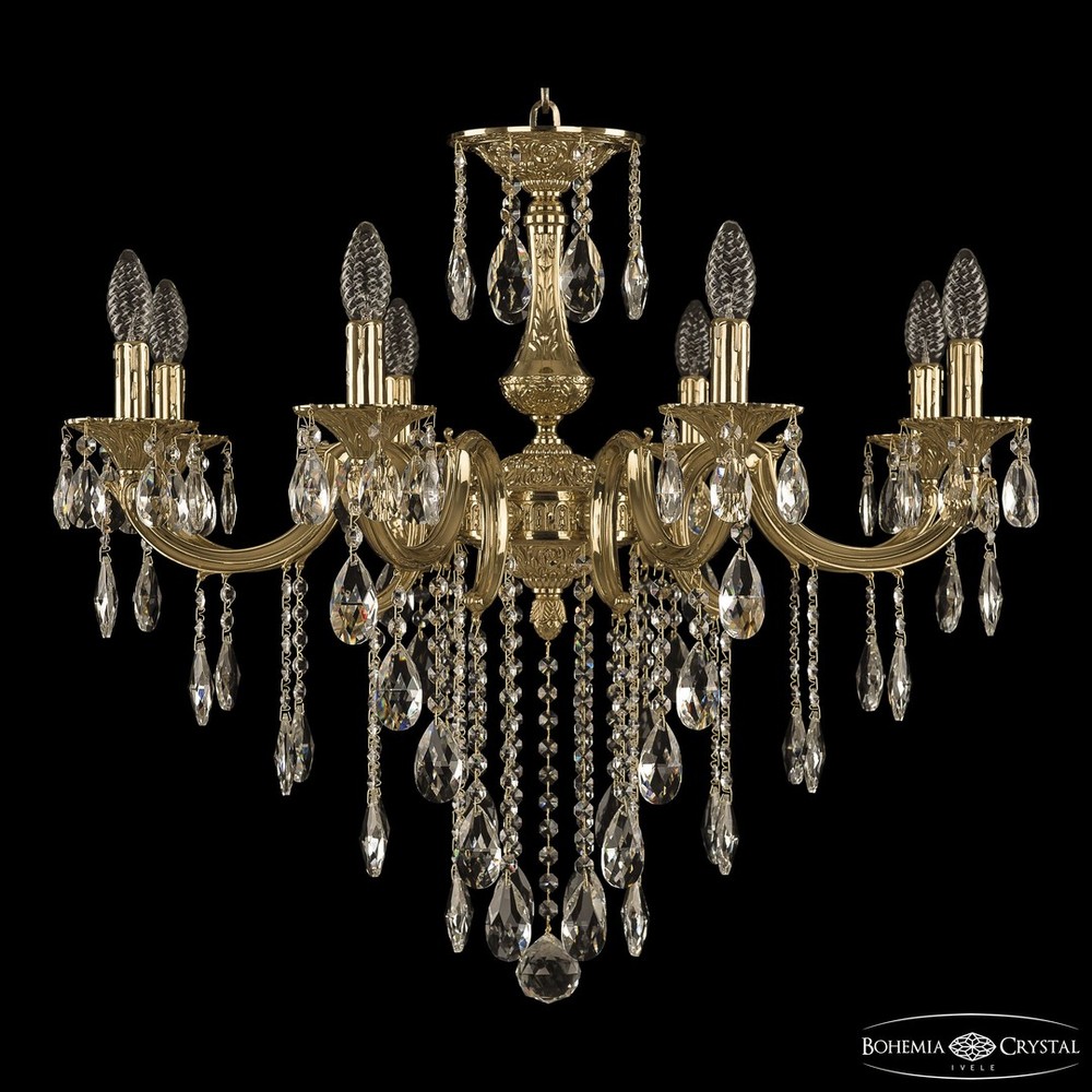 Люстра бронзовая 72110/8/250 B G Bohemia Ivele Crystal