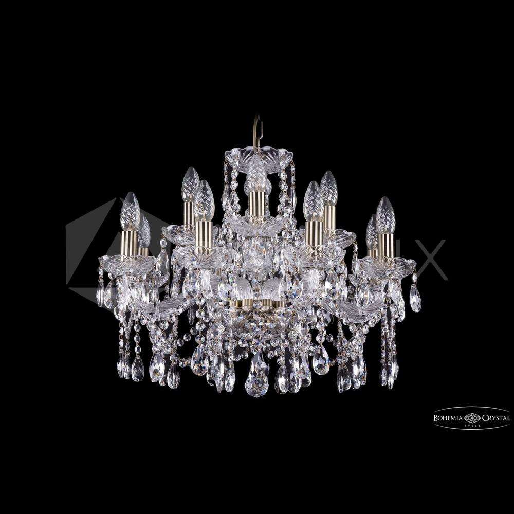 Люстра хрустальная 1413/8+4/200 Pa Bohemia Ivele Crystal