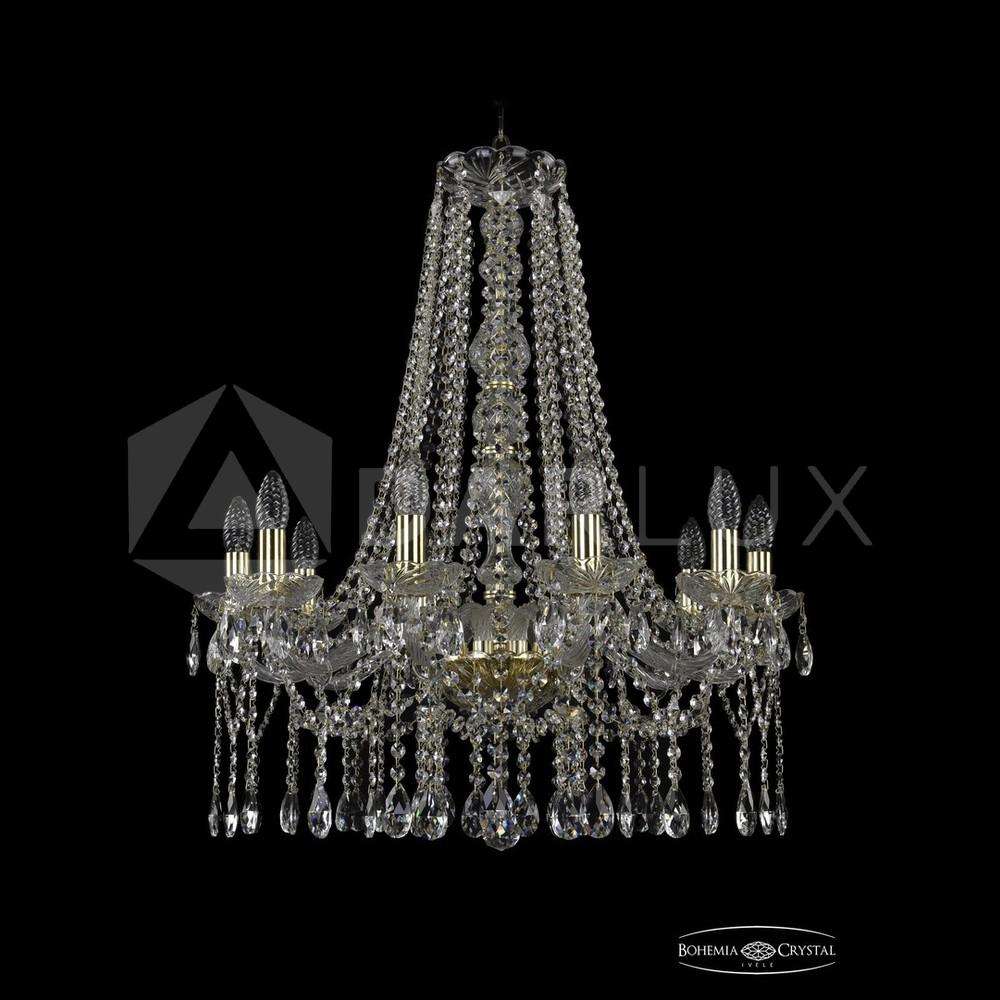Люстра хрустальная 1413/10/220/h-76 G Bohemia Ivele Crystal