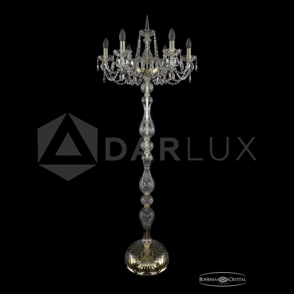 Торшер хрустальный 1402T1/6/195v-160 G Bohemia Ivele Crystal