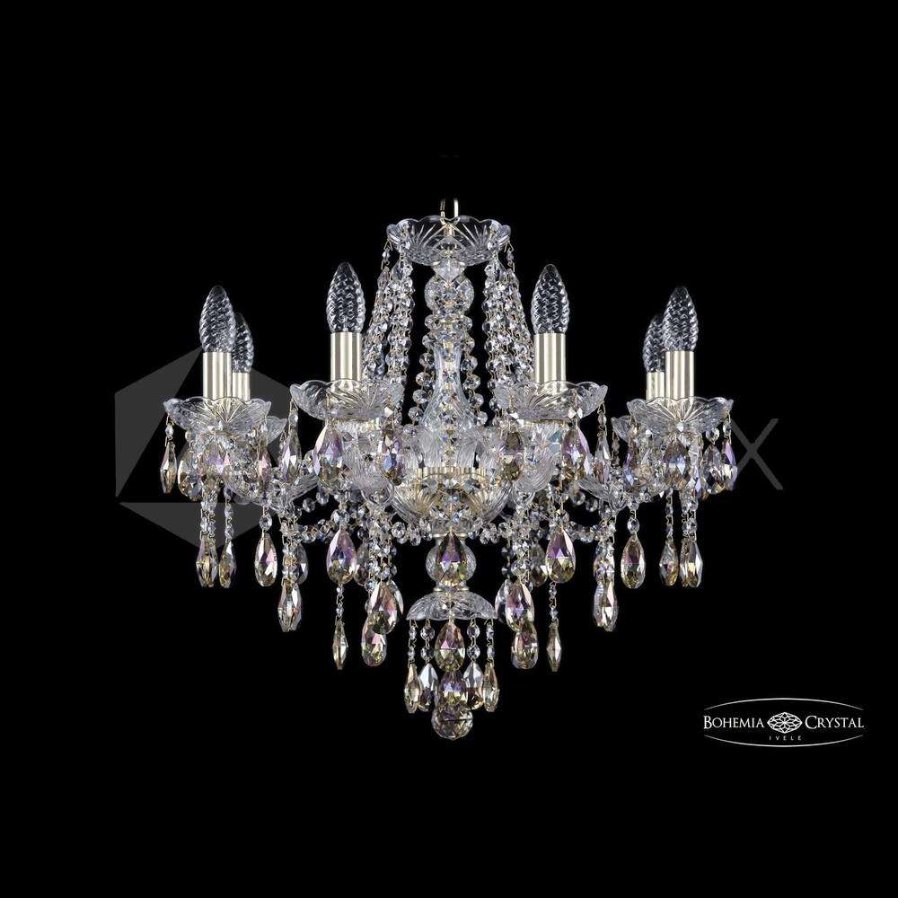 Люстра хрустальная 1415/8/200 G K801 Bohemia Ivele Crystal