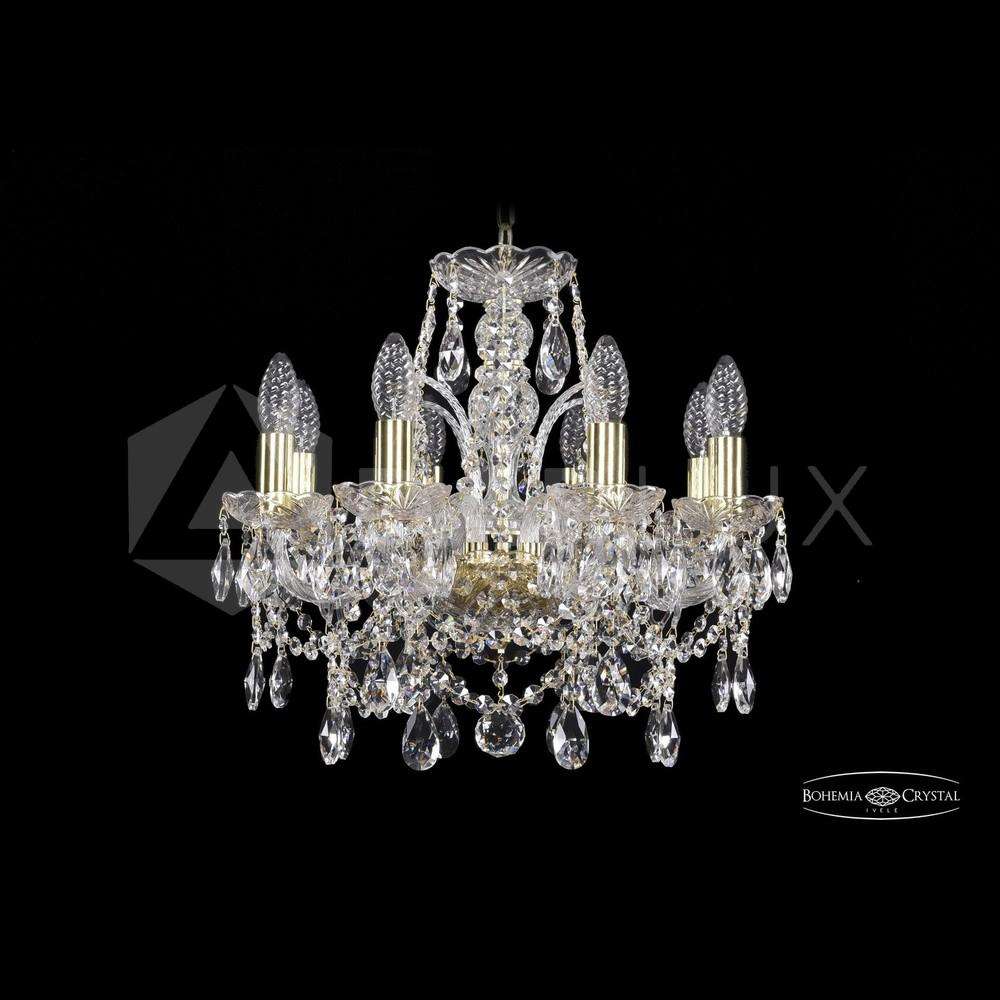 Люстра хрустальная 1411/8/141 G Bohemia Ivele Crystal