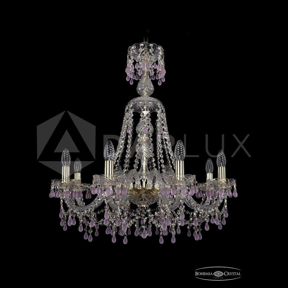 Люстра хрустальная 1410/8/240/XL-74 G V7010 Bohemia Ivele Crystal