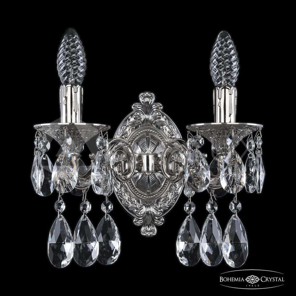Бра бронзовые 7102B11/2/125 A Ni Bohemia Ivele Crystal