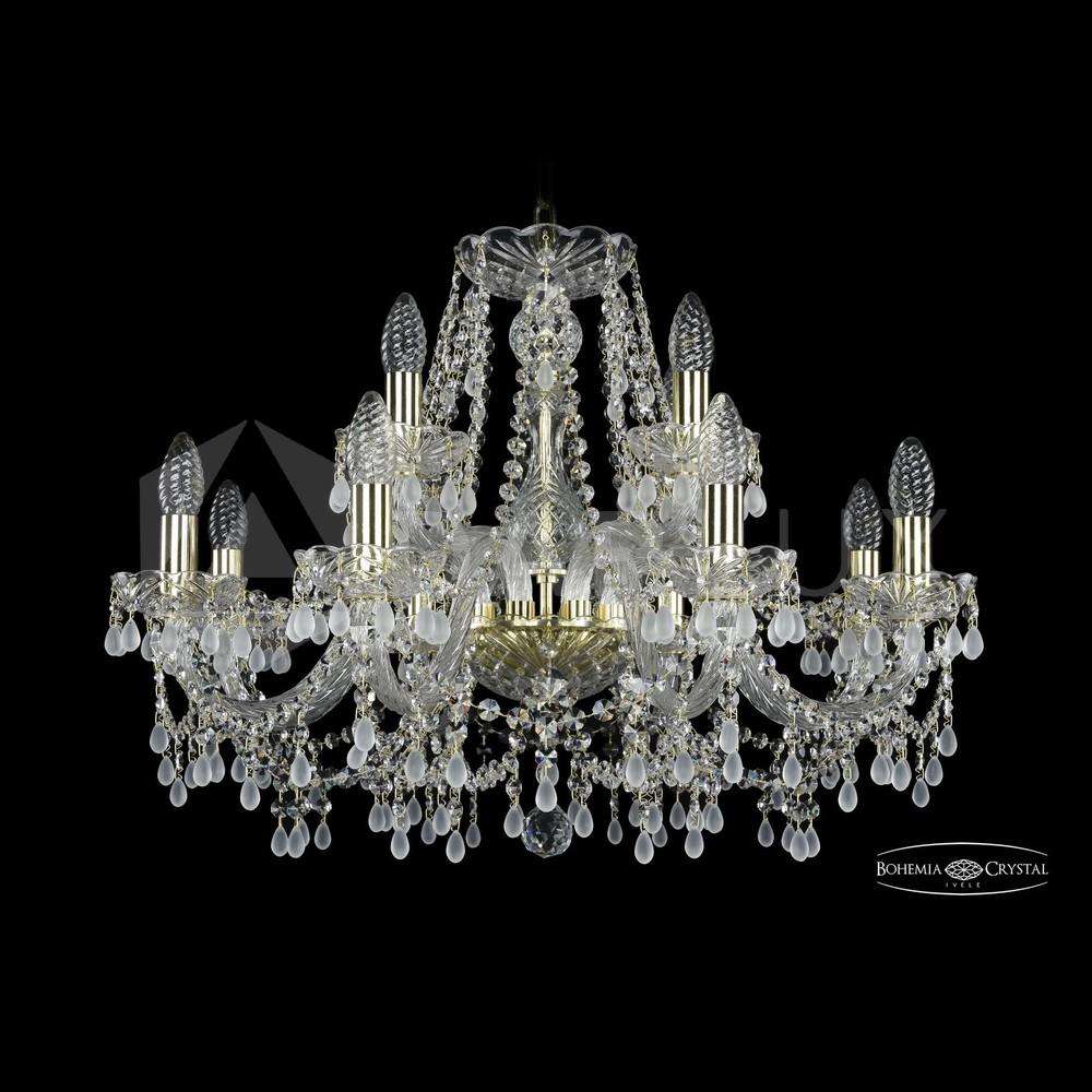 Люстра хрустальная 1410/8+4/240 G V0300 Bohemia Ivele Crystal