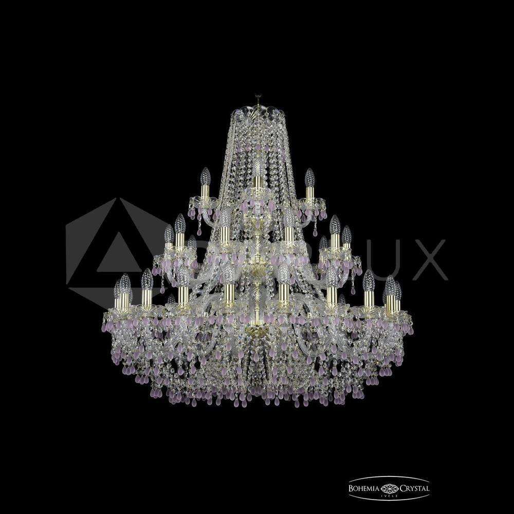 Люстра хрустальная 1410/20+10+5/360v/3d G V7010 Bohemia Ivele Crystal