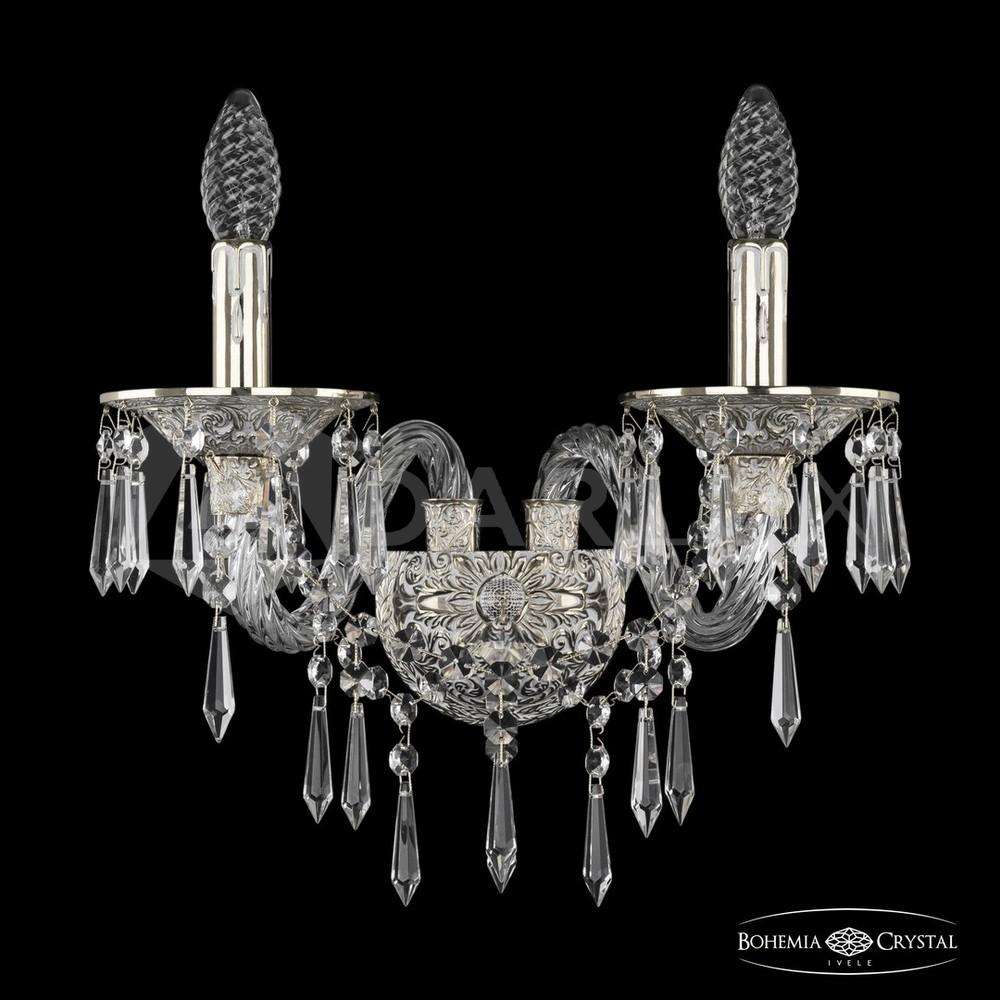 Бра хрустальные 16103B/2/165/XL GW Bohemia Ivele Crystal