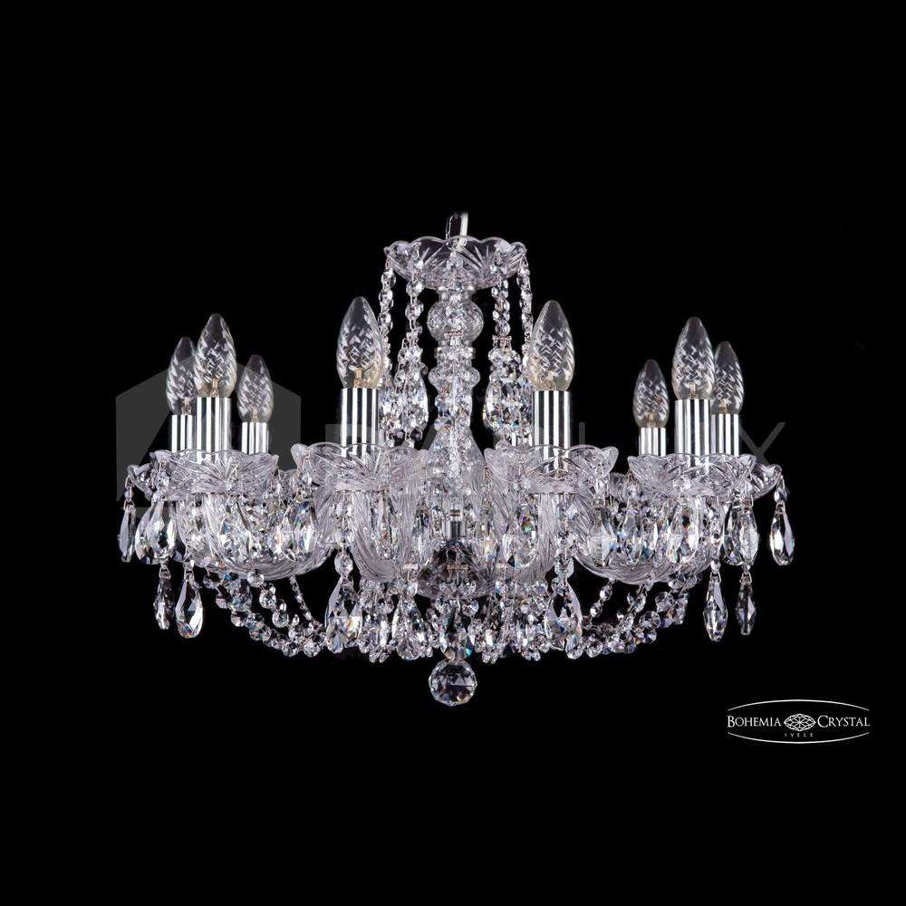 Люстра хрустальная 1406/10/195 Ni Bohemia Ivele Crystal